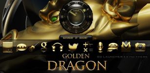 GO theme golden dragon screenshot apk 7