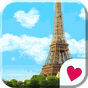 かわいいきせかえ壁紙★Sky of Paris APK アイコン