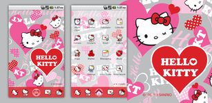 Hello Kitty Heart Pink Theme ekran görüntüsü APK 