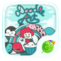 Doodle Art GO Keyboard Theme APK