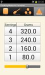 Captura de tela do apk Cooking Measure Converter 2