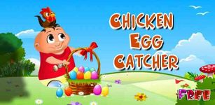 Chicken egg Catcher: Farm Game image 