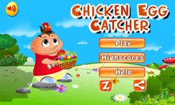 Chicken egg Catcher: Farm Game image 1