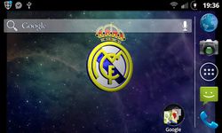 Captura de tela do apk Real Madrid 3D Live Wallpaper 