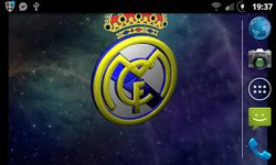 Captura de tela do apk Real Madrid 3D Live Wallpaper 3