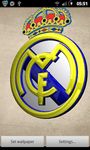 Captura de tela do apk Real Madrid 3D Live Wallpaper 4