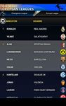 Captura de tela do apk European Football Leagues 