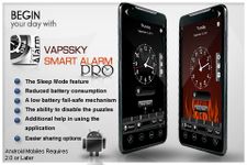 Captura de tela do apk Smart Alarm Clock Pro 3