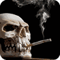 APK-иконка Курящий череп Живые обои