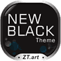 New Black GO Launcher EX Theme APK