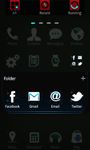 Imagem  do New Black GO Launcher EX Theme