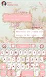 Gambar The Flowers GO Keyboard Theme 4