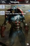 Captura de tela do apk GO SMS Theme Captain America 