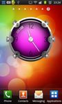Colorful Glass Clock Widget image 2