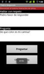 Pedro Responde captura de pantalla apk 2