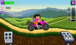 Imagem 4 do Little Dora Atv Hill Race - mountain climbing game