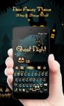 Ghost Night GO Keyboard Theme ekran görüntüsü APK 5