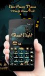 Ghost Night GO Keyboard Theme ekran görüntüsü APK 1