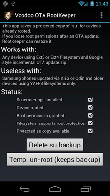 Ota Rootkeeper No 4 3 Support Apk Free Download For Android