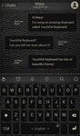 Imagen 1 de TouchPal Black Leather Theme