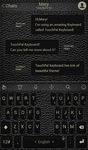 Imagen 2 de TouchPal Black Leather Theme