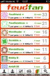 Feudfan - Wordfeud tracker screenshot apk 1