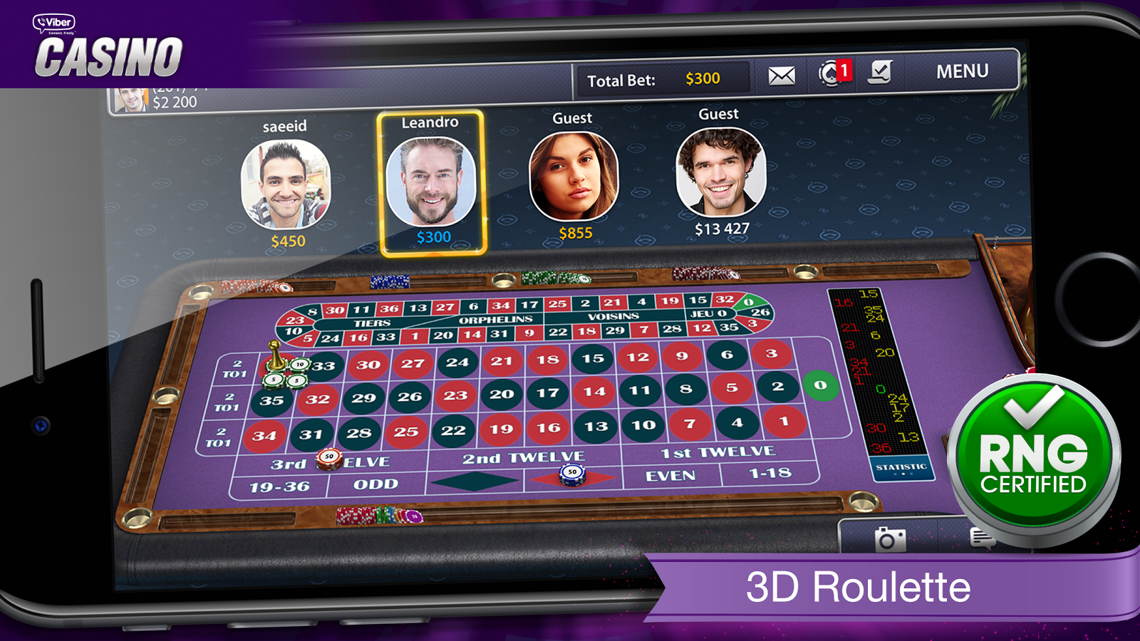 Скачать бесплатно Viber Casino в формате APK для Android