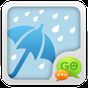 Ikon apk GO SMS Pro Rainy day Theme