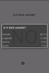 Is it dark outside image 1