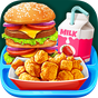 APK-иконка School Lunch Food - Burger, Popcorn Chicken & Milk