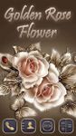 Golden Rose Flower Theme obrazek 8