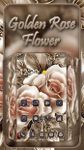 Golden Rose Flower Theme obrazek 7