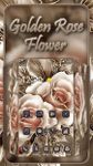 Golden Rose Flower Theme obrazek 4