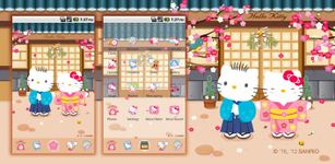 Captura de tela do apk Hello Kitty in Japan Theme 