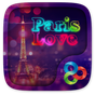 Ikon apk Paris Love GO Launcher Theme