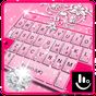 Ícone do apk Tema de teclado gratuito Princesa Diamante Rosa