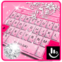 Pink Diamond Princess Keyboard Theme apk icon
