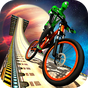 Ikona apk Impossible BMX Bicycle Superhero: Sky Tracks Rider