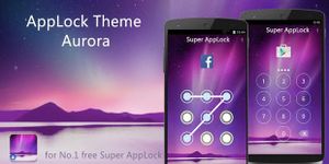 Imagem  do AppLock Tema Aurora