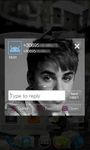 Captura de tela do apk GO SMS Pro Justin Bieber 2012 3