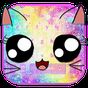 Galaxy Kitty Emoji Keyboard Theme APK