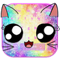 Galaxy Kitty Emoji Keyboard Tema APK