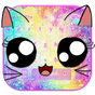 Ikona apk Galaxy Kitty Emoji Keyboard Theme