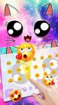 Galaxy Kitty Emoji Keyboard Theme obrazek 2