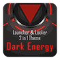 Icône apk Dark Energy 3D Theme 2in1
