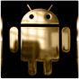 Ícone do apk Gold Krome Icon Pack