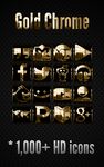 Gold Krome Icon Pack image 3