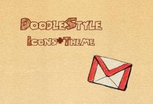 Doodle Style Theme capture d'écran apk 1