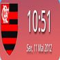 Ícone do apk Digital Clock Flamengo