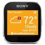 AccuWeather - Sony SmartWatch imgesi 4